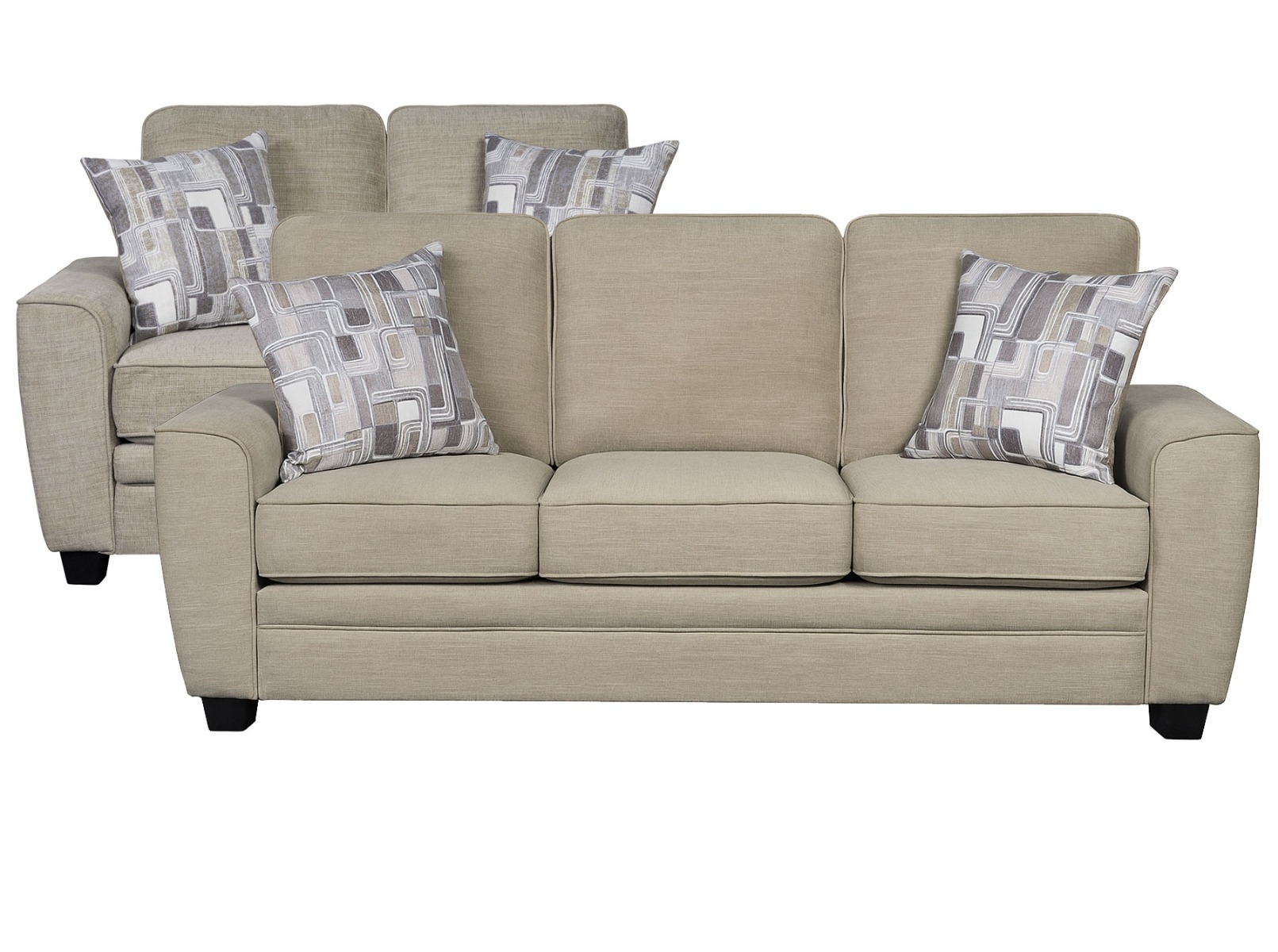 Bella Retreat Sand Sofa & Loveseat Set