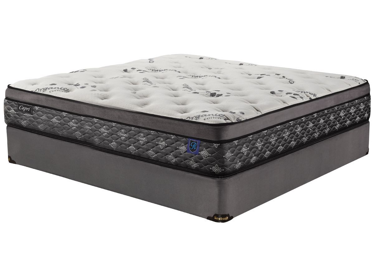 Capri King Organic Mattress Set