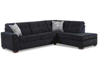 Persia Ebony 2Pc Sectional