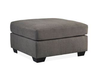 Maier Charcoal Ottoman