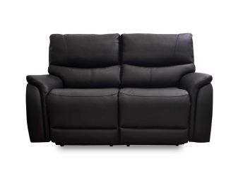 Bentley Black Power Reclining Loveseat