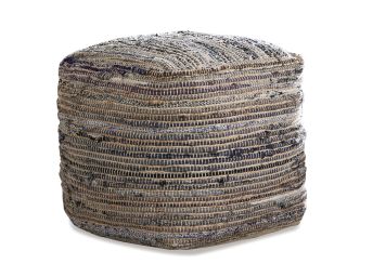 Absalom Denim Pouf - 0550AD00