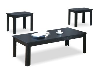 Black 3-Piece Table Set - 7840BK30