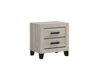 Bradley Dusty Grey Oak Nightstand - 0370GO05