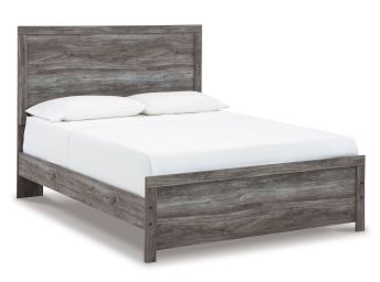 Bronyan Gray Queen Panel Bed - 1290BG3Q