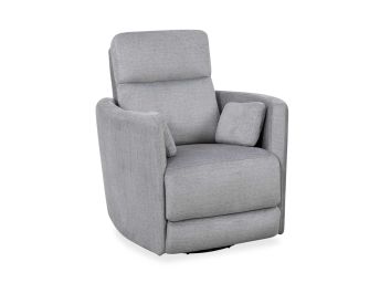 Capri Silver Swivel Glider Recliner - 7022CS09
