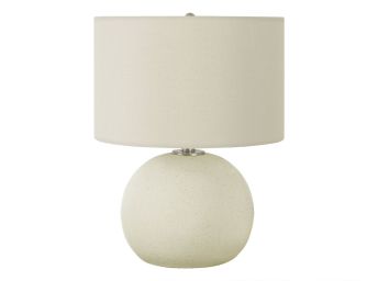 Cream Ceramic 18" Table Lamp - 9630CC15