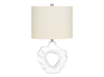 Cream Resin 25" Table Lamp - 9727CR15