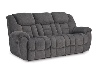 Foreside Charcoal Motion Sofa