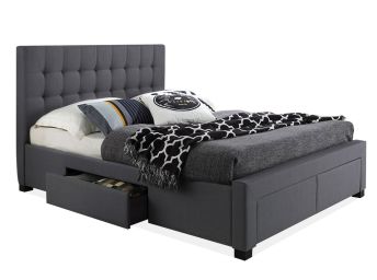 Grey Queen Storage Bed - 2152GY3Q
