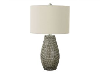 Grey Resin 24" Table Lamp - 9654GR15