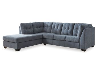 Marleton Denim 2-Piece Left Chaise Sectional  - 5530MD2L
