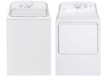 Moffat White 27" Washer and Dryer Set - MOFFWD2P