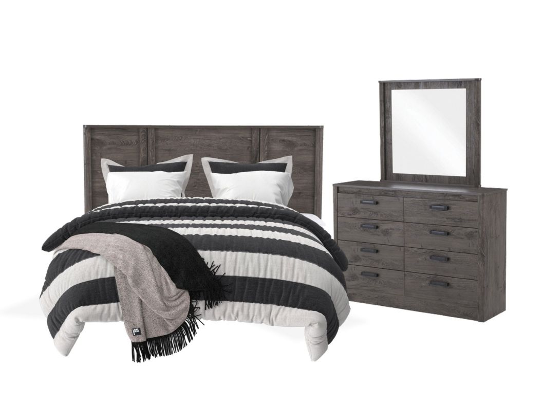 Alabaster Oak 3-Piece Queen Bedroom Set  - 0356AO30