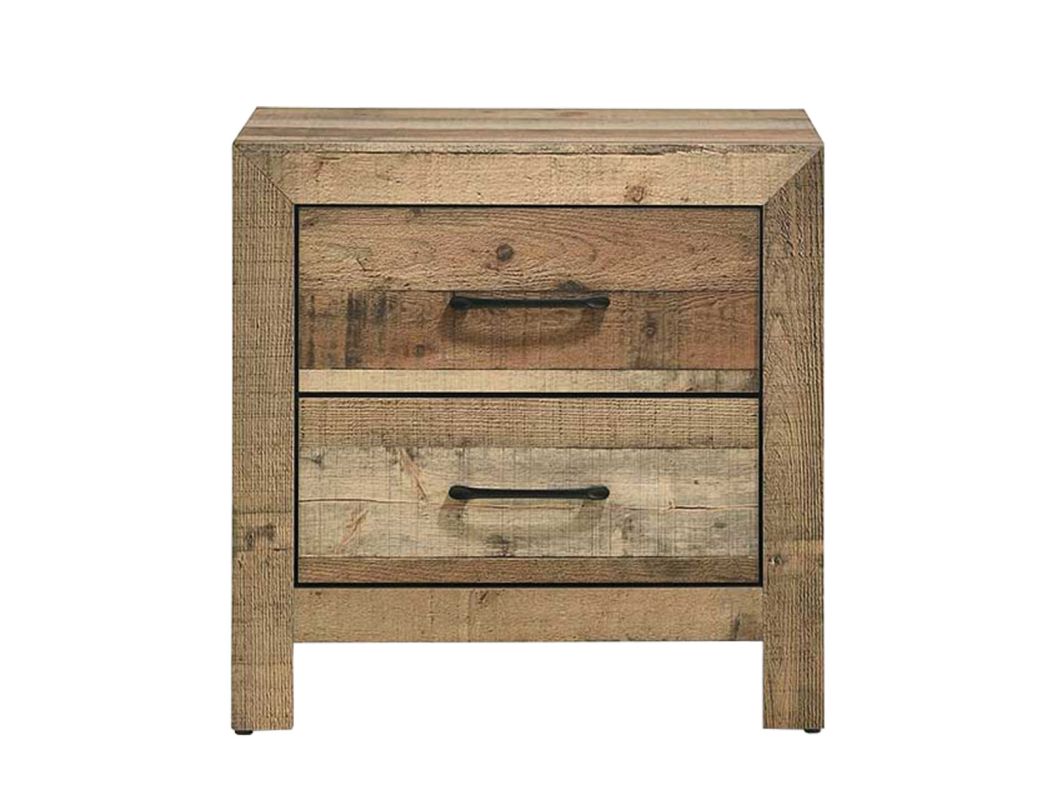 Beverly Rustic Hickory Nightstand - 0300BR05