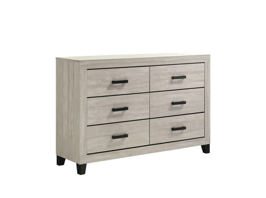 Bradley Dusty Grey Oak Dresser - 0370GO01