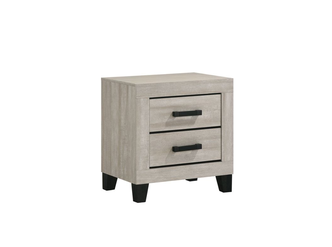 Bradley Dusty Grey Oak Nightstand - 0370GO05