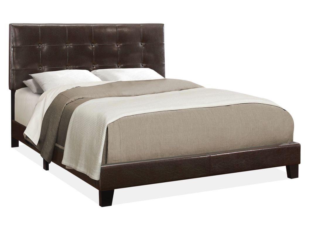 Brown Queen Bed - 5922BR3Q