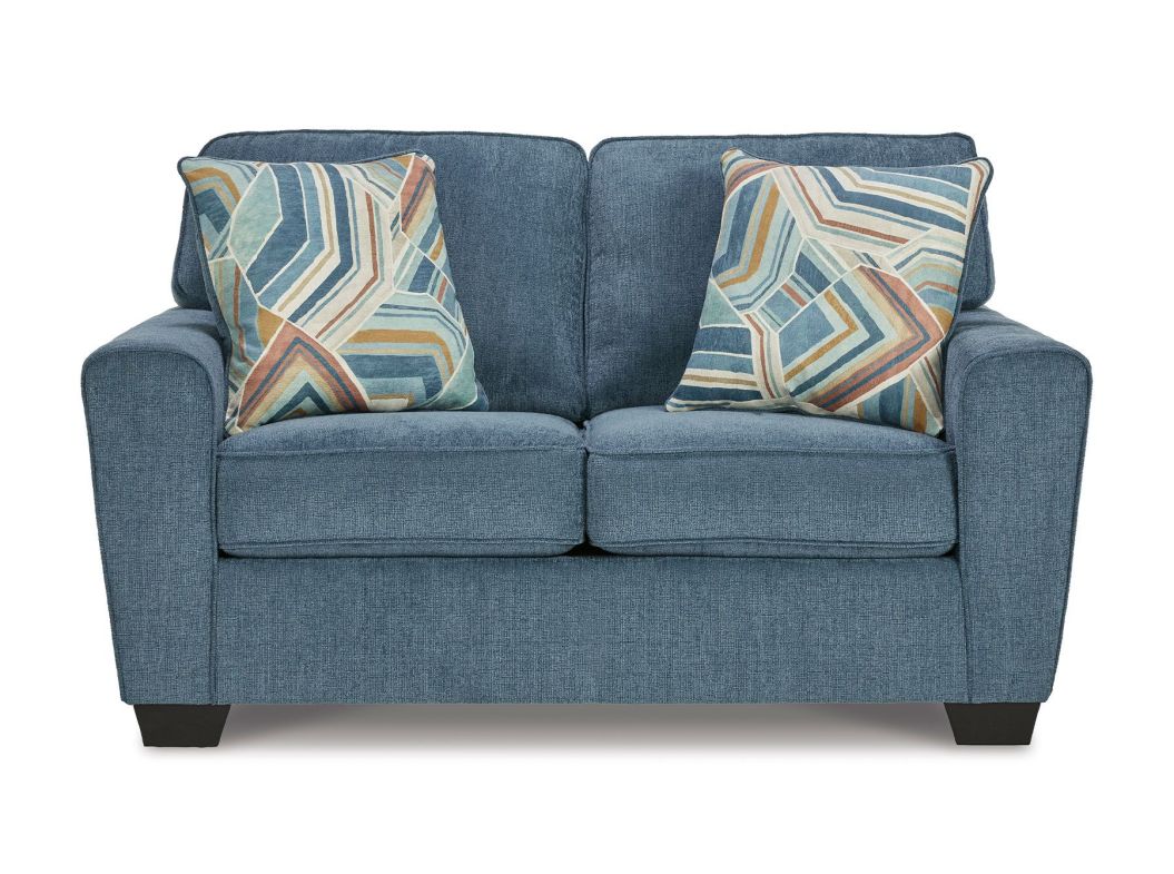 Cashton Blue Loveseat - 4060CB02