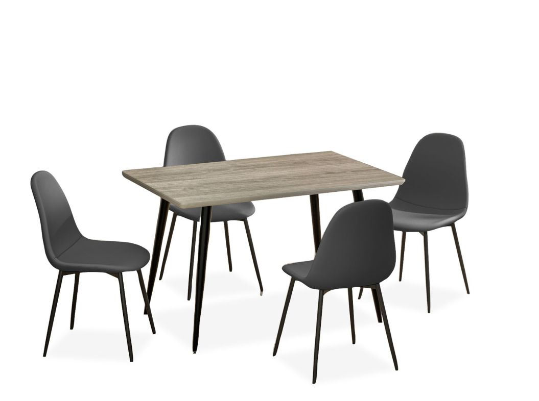 Charcoal 5-Piece Dinette - 0215CH50