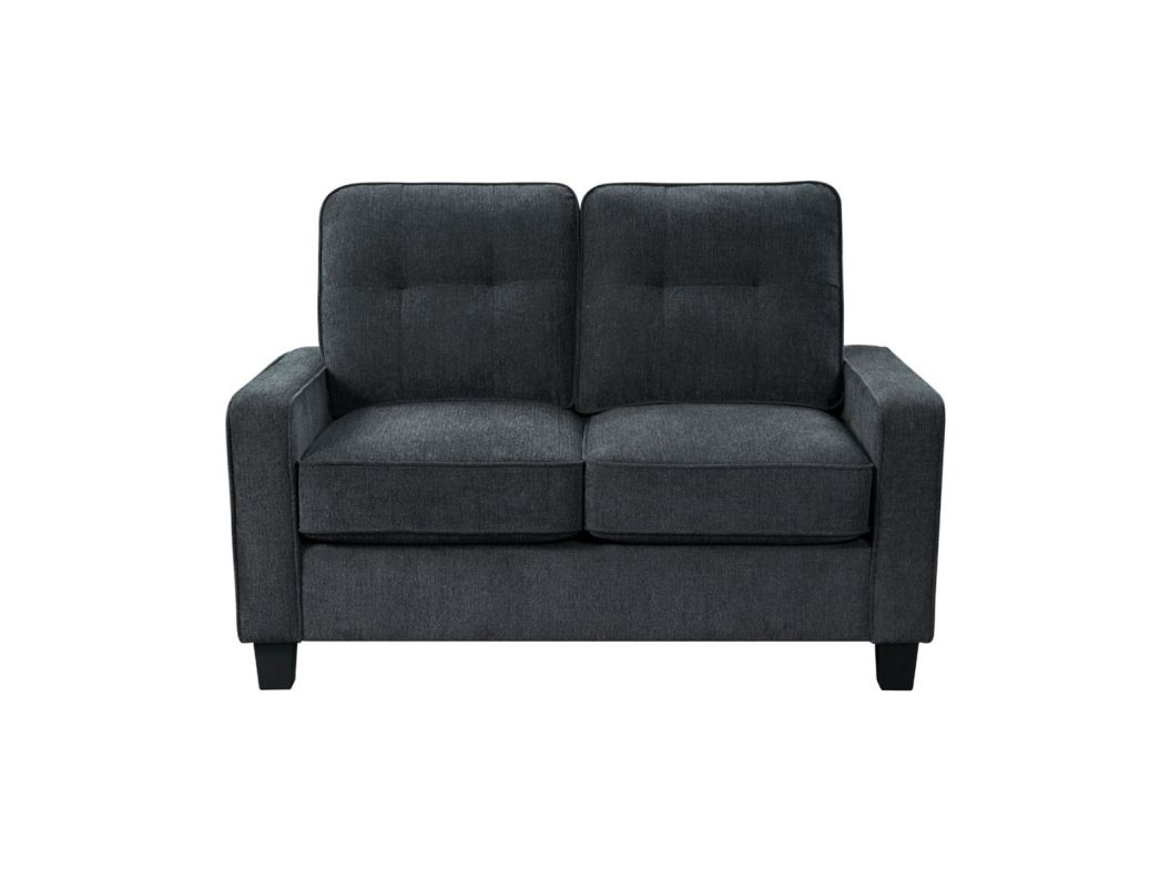 Cindy Rosie Smoke Loveseat - 1010CS02