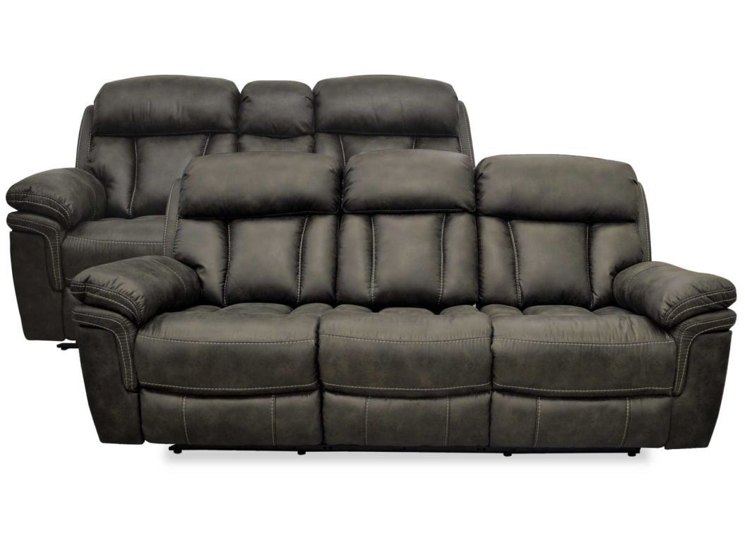 Cowboy Granite Reclining Sofa & Loveseat Set - 9597CG20