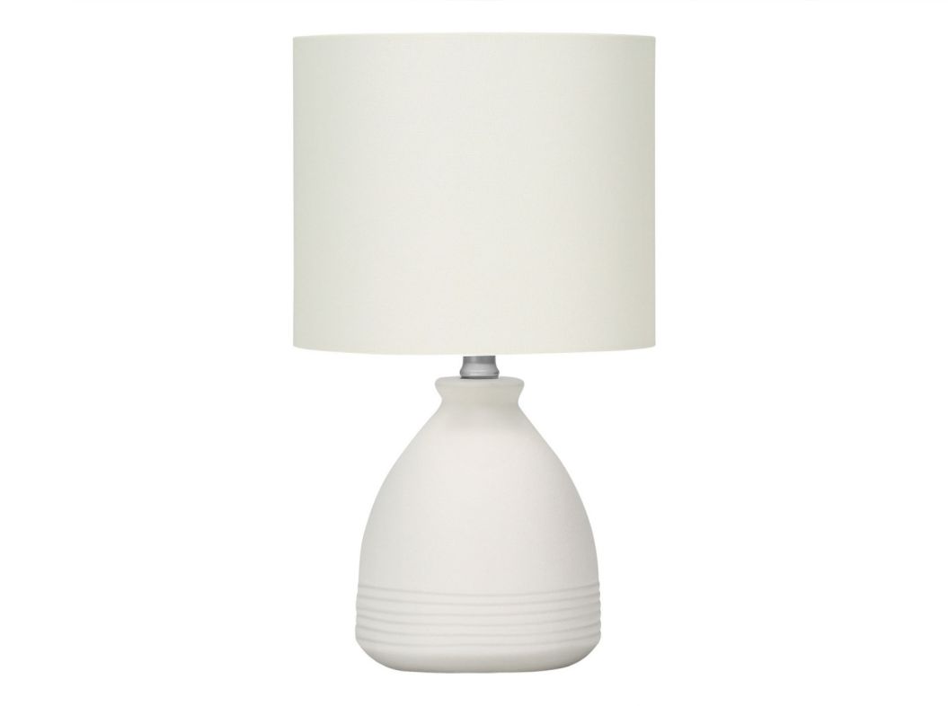 Cream Ceramic 17" Table Lamp - 9741CC15
