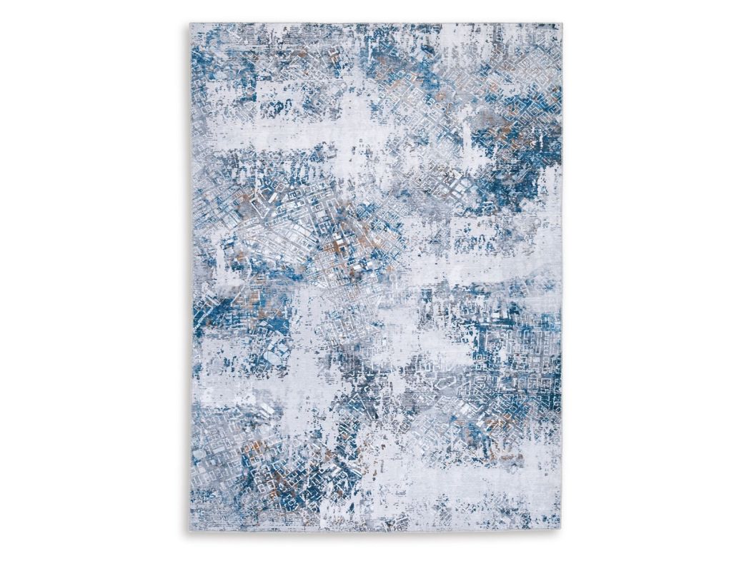 Garyard Multi Washable 5x7 Area Rug  - ARUGGM00