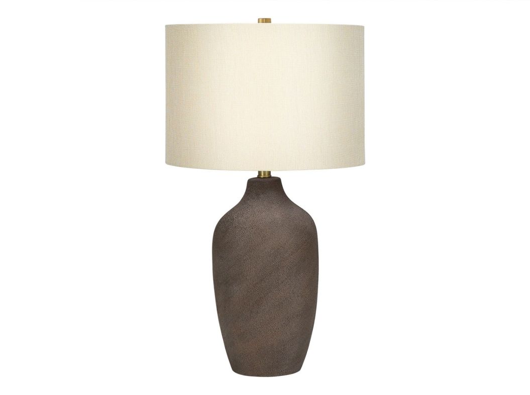 Grey Ceramic 27" Table Lamp - 9709GC15