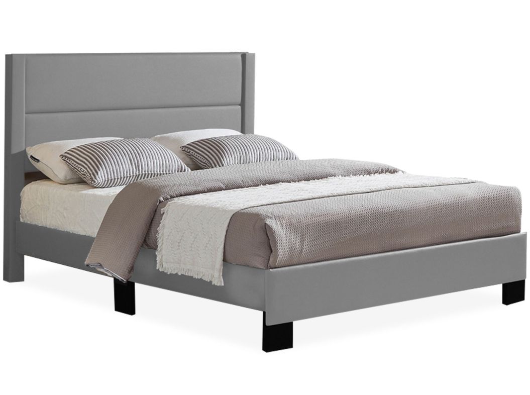 Grey Full Complete Bed  - 2175GP3F