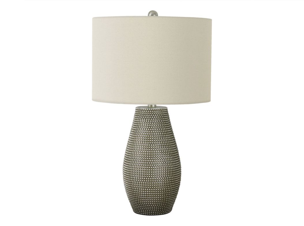 Grey Resin 24" Table Lamp - 9654GR15