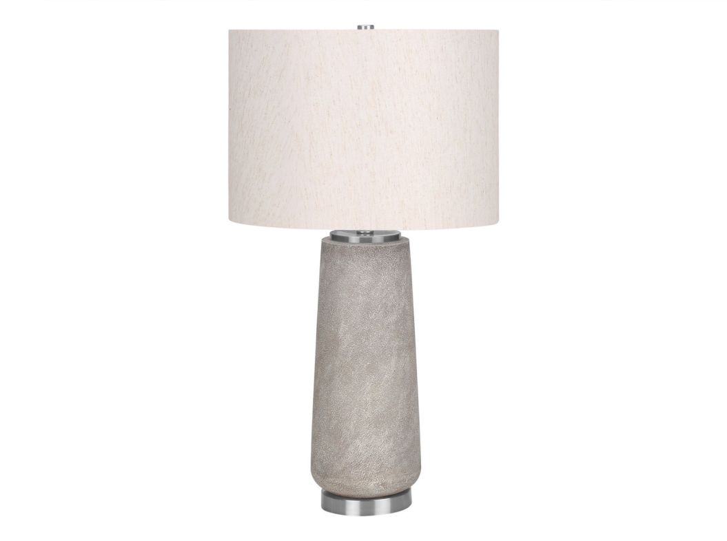 Grey Resin 29" Table Lamp - 9712GR15