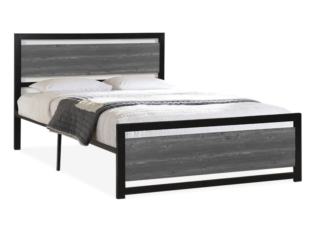 Grey Twin Bed - 2233GY3T