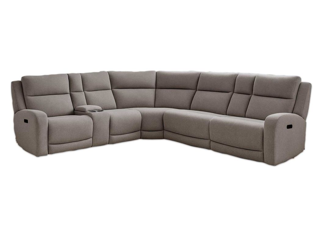 Hyde Park Granite 6Pc Power Reclining Sectional - 7121HG60
