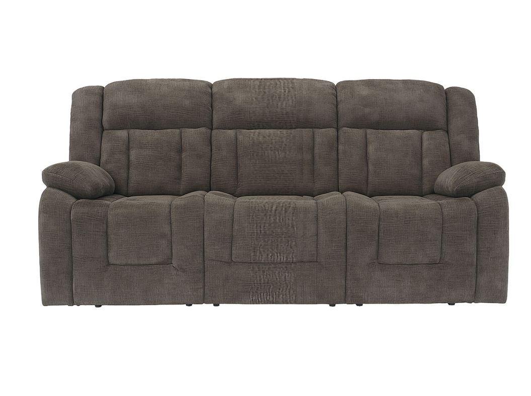 Isabel Chocolate Reclining Sofa - 1020IC03