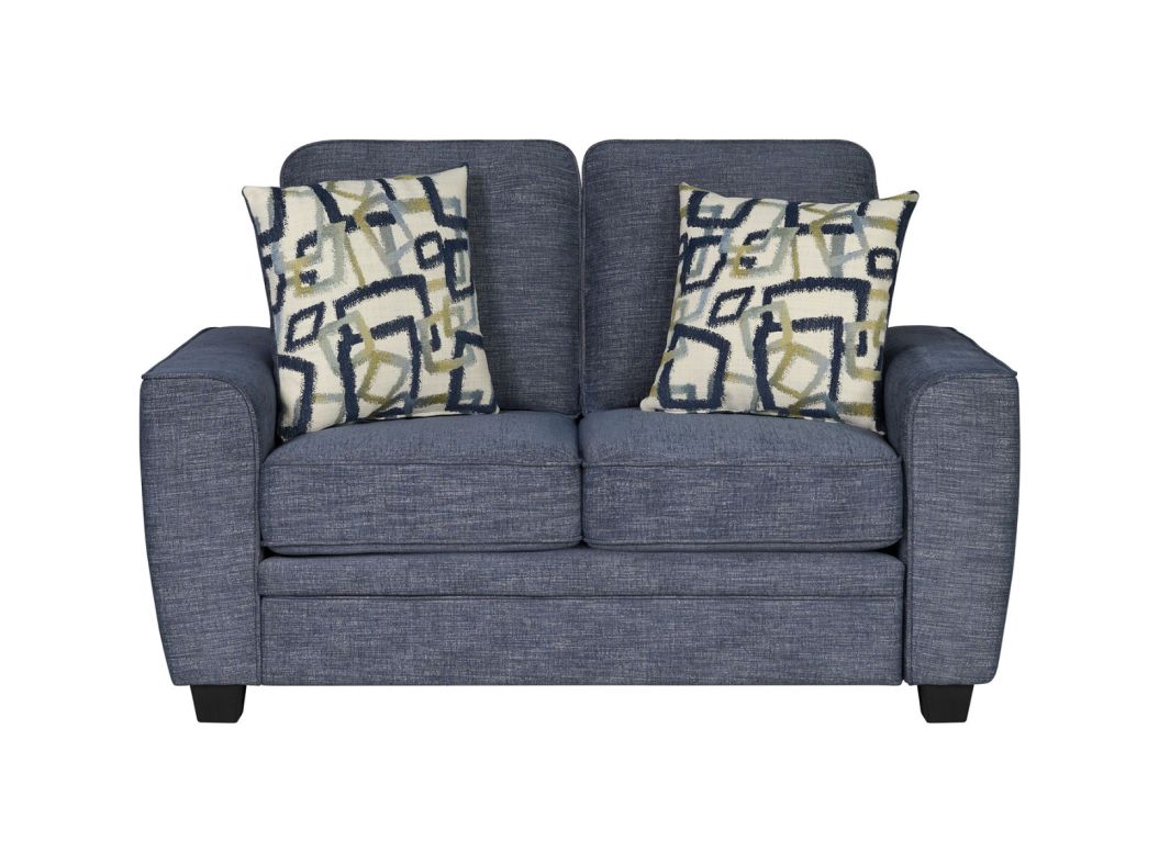 Leena Retreat Denim Loveseat - 0040LD02