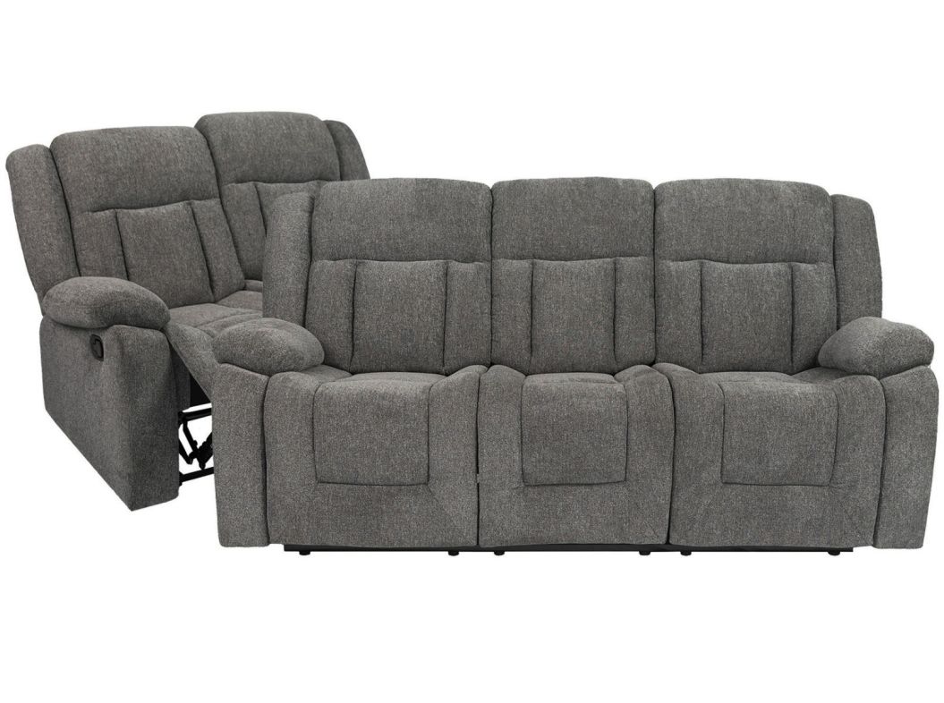 Maribel Iron Reclining Sofa & Loveseat Set - 1020MI20