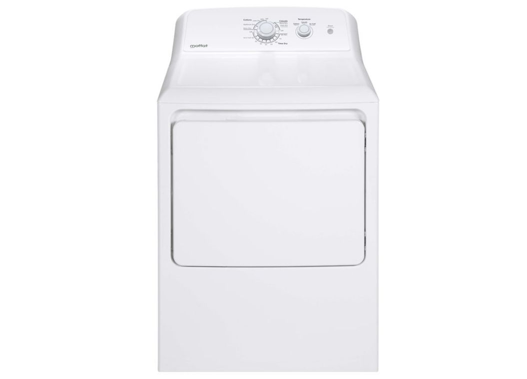 Moffat White 27" 6.2 Cubic Foot Dryer - MOFFDY27