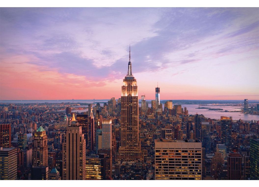New York At Twilight 24 x 36 Print - SF532436