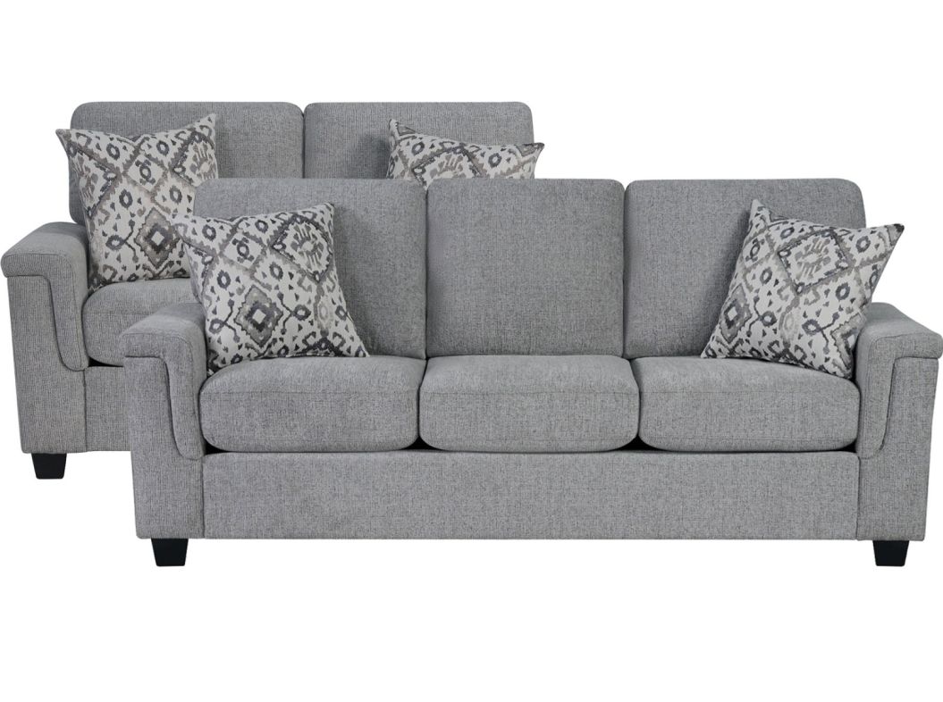 Nova Dove Sofa & Loveseat Set - 0020ND20