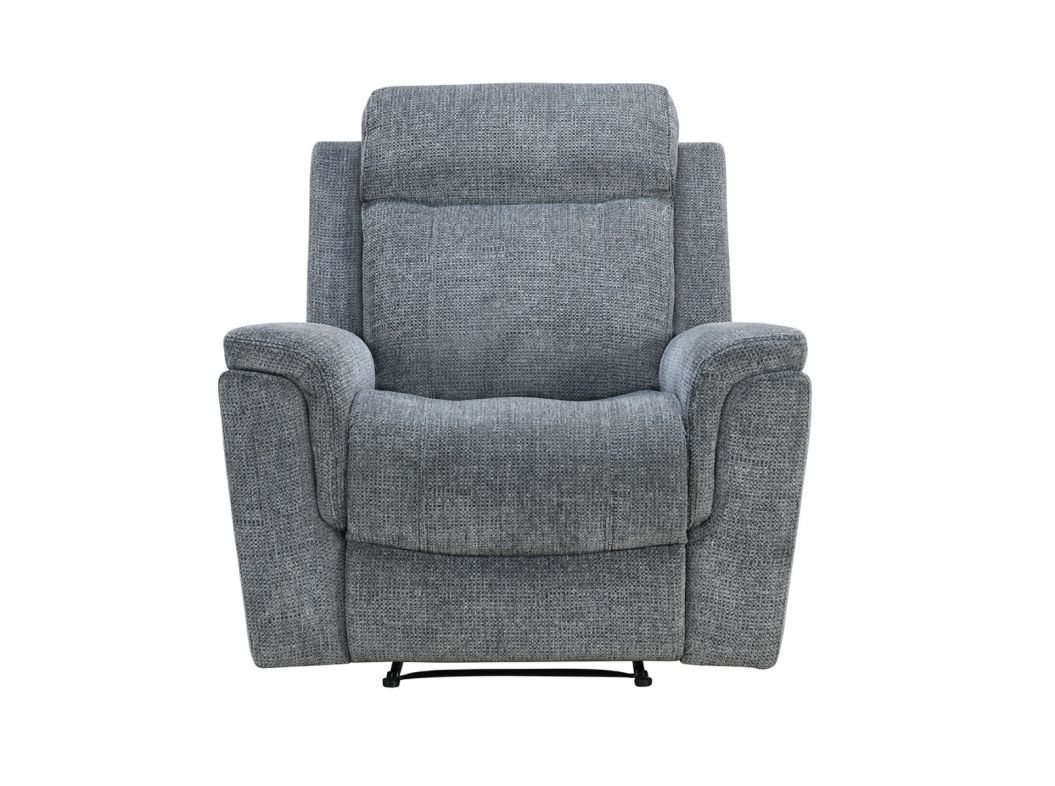Roma Grey Power Recliner - 0360RG09