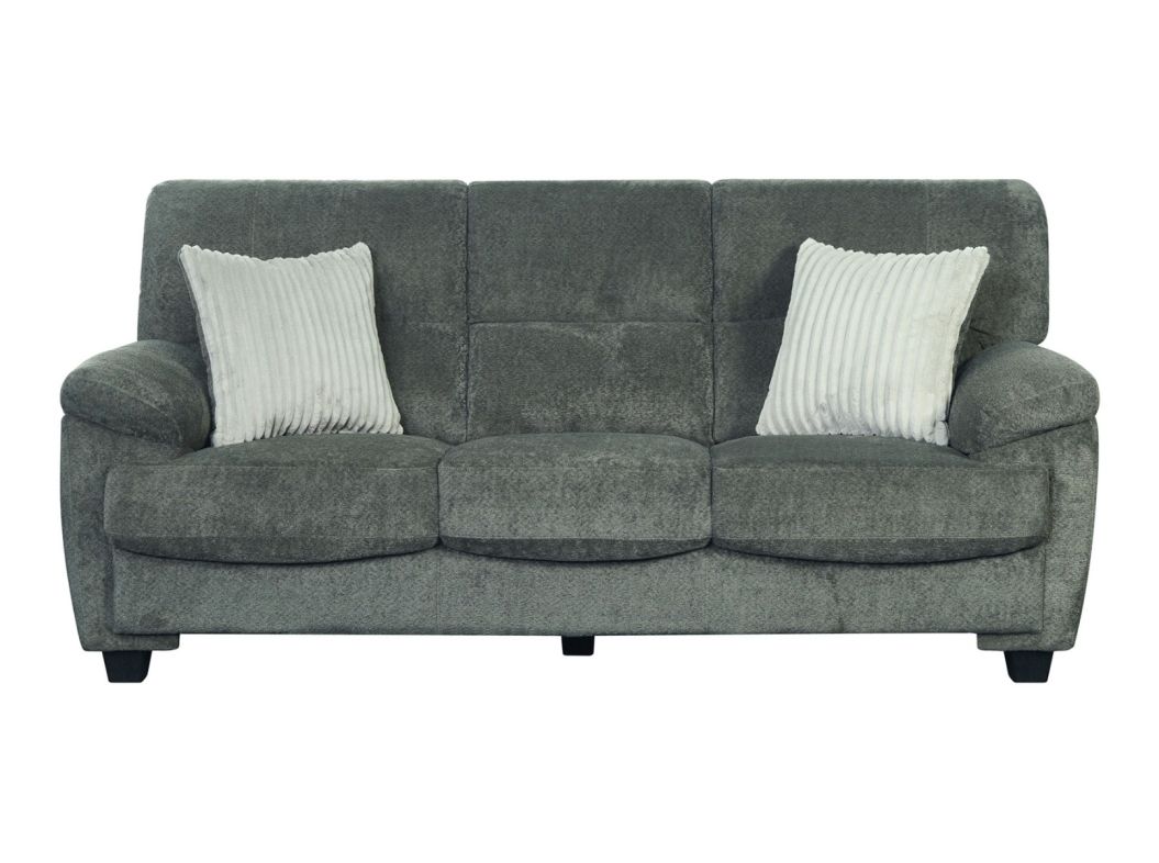 Rosen Pewter Cord Sofa - 1070RP03