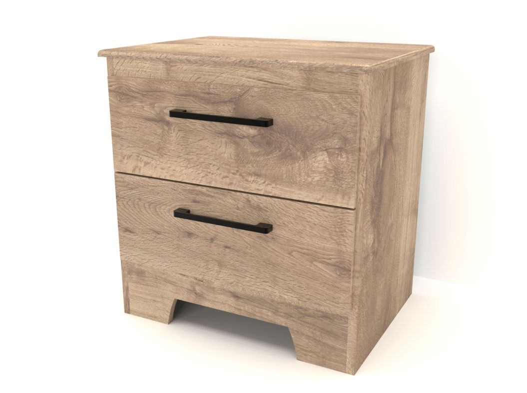 Weathered Oak Nightstand - 0458WO05