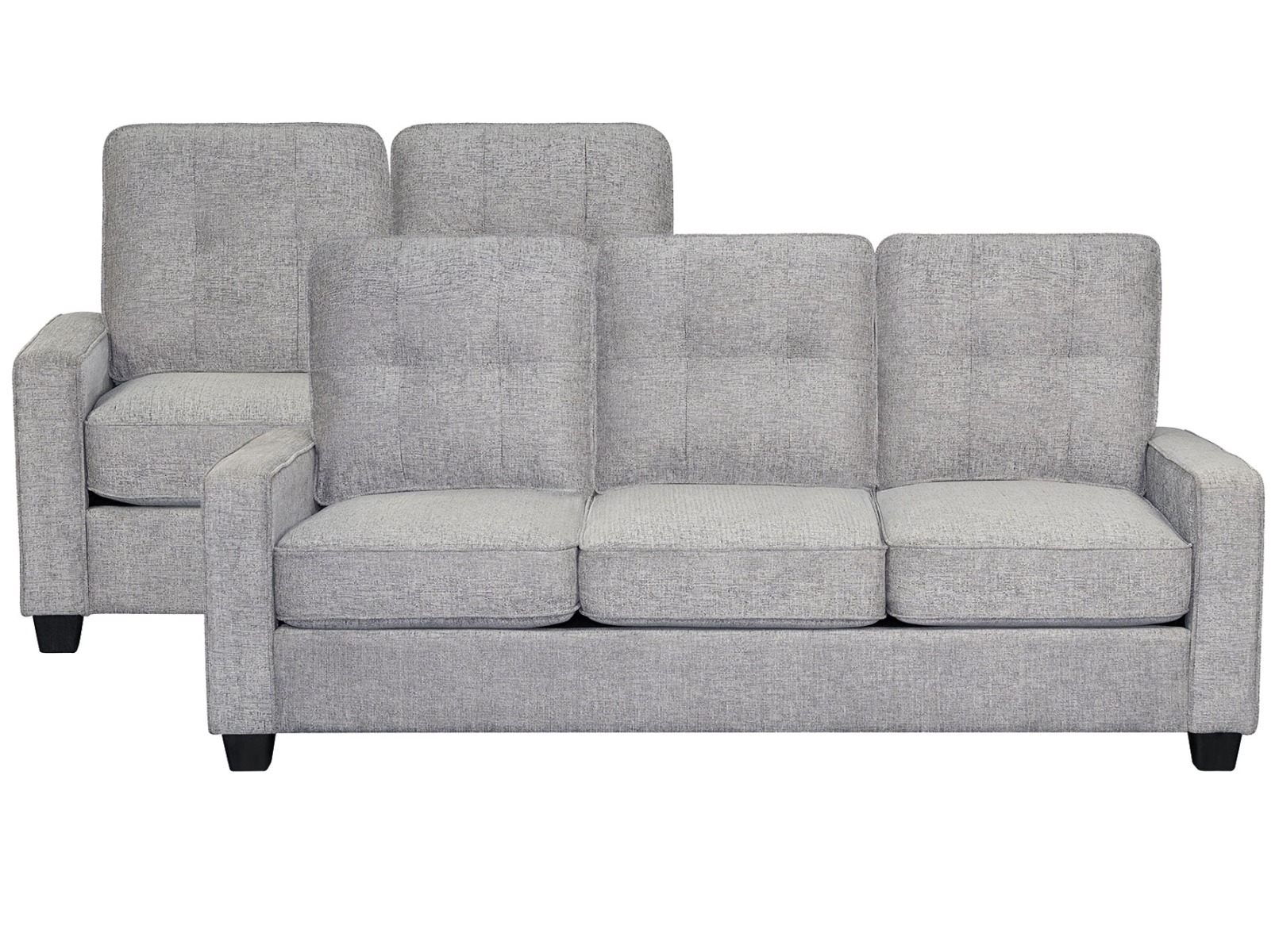 Morty Retreat Granite Sofa & Loveseat Set
