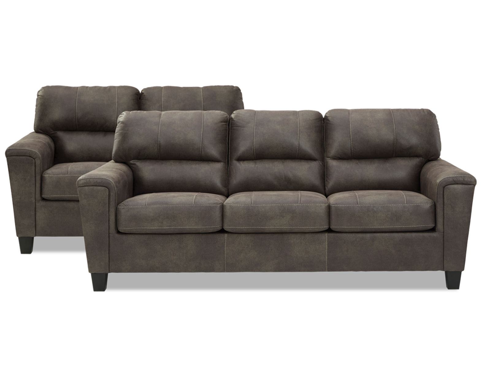 Navi Smoke Sofa/Loveseat Set