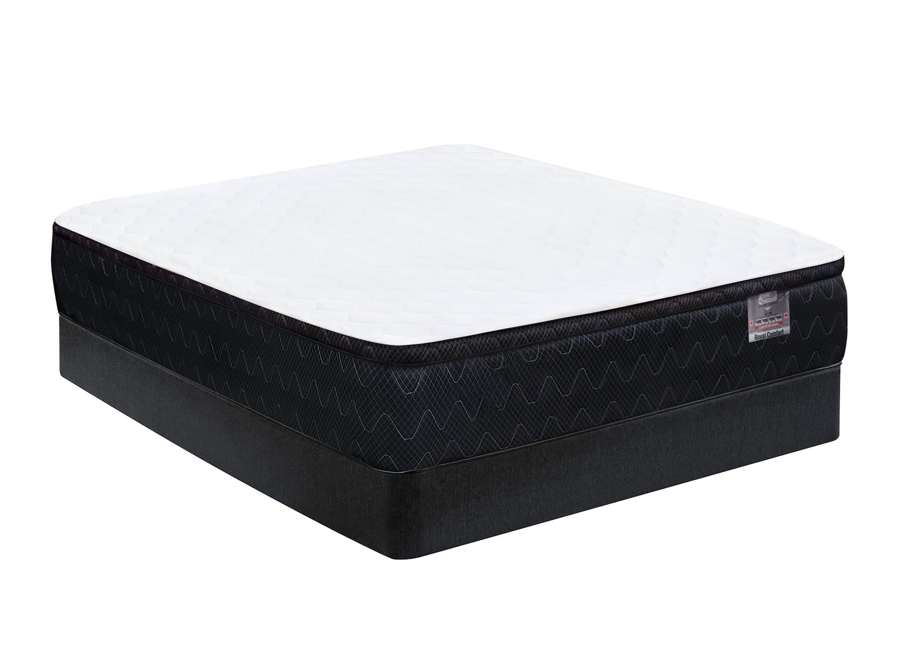 Royal Comfort Eurotop Queen Set